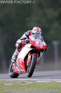 2009-09-26 Imola 3563 Acque minerali - Superstock 1000 - Qualifying Practice - Daniele Beretta - Ducati 1098